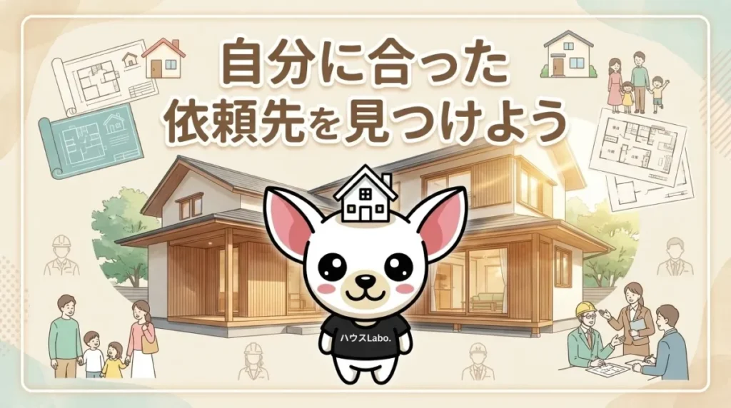 家建てるならどこがいい？自分に合った依頼先を見つけよう