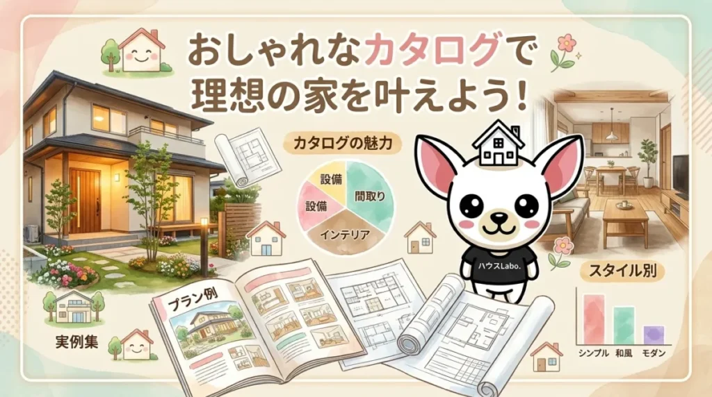 おしゃれなカタログで理想の家を叶えよう！