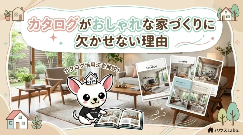 家のカタログがおしゃれな家づくりに欠かせない理由
